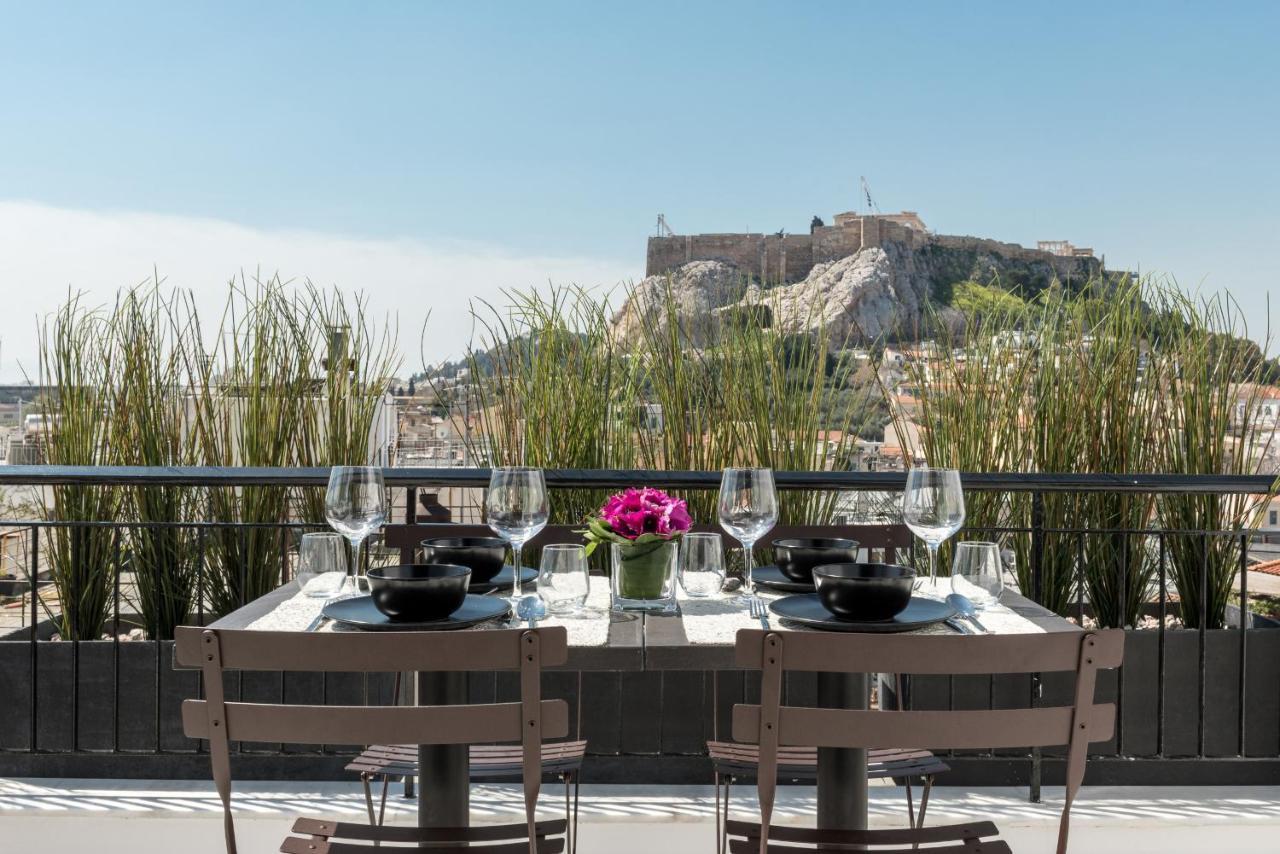 Executive 2 Bdr Suite In Plaka - Acropolis View Athén Kültér fotó