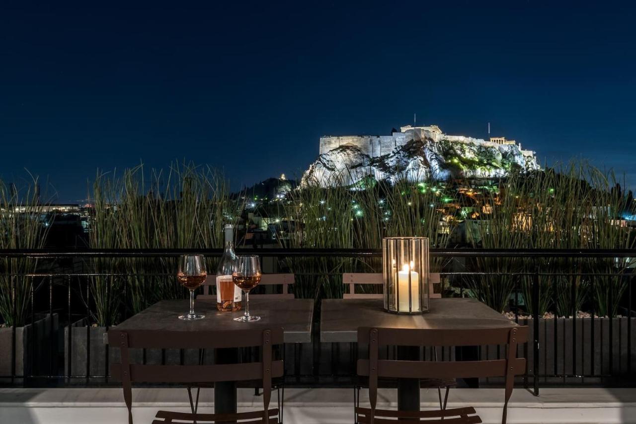Executive 2 Bdr Suite In Plaka - Acropolis View Athén Kültér fotó
